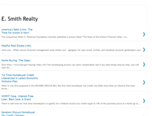 Tablet Screenshot of esmithrealty.blogspot.com