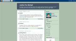 Desktop Screenshot of justice-for-michael.blogspot.com