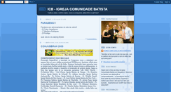 Desktop Screenshot of igrejacomunidadebatista.blogspot.com