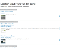 Tablet Screenshot of locationscoutfransvandenbemd.blogspot.com
