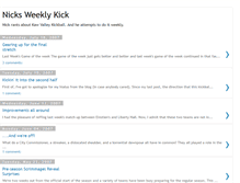 Tablet Screenshot of nicksweeklykick.blogspot.com