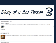 Tablet Screenshot of diaryofa3rdperson.blogspot.com