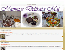 Tablet Screenshot of mammasdeli.blogspot.com