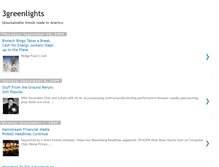 Tablet Screenshot of 3greenlights.blogspot.com