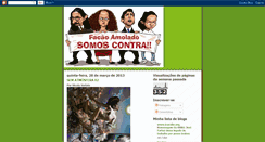 Desktop Screenshot of facaoamolado.blogspot.com