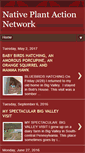 Mobile Screenshot of nativeplantactionnetwork.blogspot.com