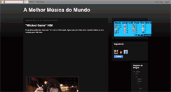 Desktop Screenshot of amelhormusicadomundo.blogspot.com