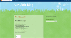 Desktop Screenshot of aerosoftbolg.blogspot.com