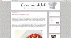 Desktop Screenshot of cocinandotelo.blogspot.com