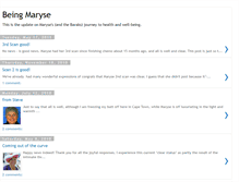 Tablet Screenshot of beingmaryse.blogspot.com