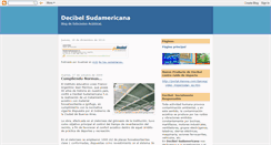 Desktop Screenshot of decibelsudamericana.blogspot.com