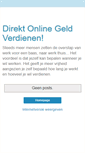 Mobile Screenshot of direktonlinegeldverdienen.blogspot.com
