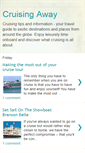 Mobile Screenshot of cruisingaway.blogspot.com