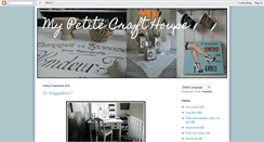 Desktop Screenshot of mypetitecrafthouse.blogspot.com