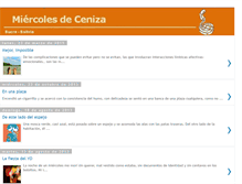 Tablet Screenshot of miercoles-de-ceniza.blogspot.com
