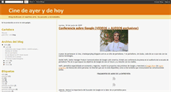 Desktop Screenshot of cinedeayeryhoy.blogspot.com
