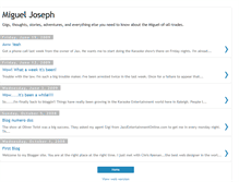 Tablet Screenshot of migueljoseph.blogspot.com