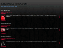 Tablet Screenshot of buioeleintenzioni.blogspot.com