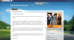 Desktop Screenshot of diminishingdawnreturns.blogspot.com