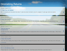 Tablet Screenshot of diminishingdawnreturns.blogspot.com