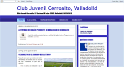 Desktop Screenshot of clubjuvenilcerroalto.blogspot.com