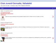 Tablet Screenshot of clubjuvenilcerroalto.blogspot.com