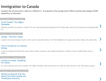 Tablet Screenshot of emigrate2canada.blogspot.com