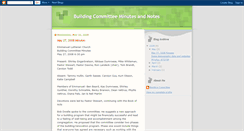 Desktop Screenshot of buildingcommitee.blogspot.com