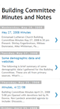 Mobile Screenshot of buildingcommitee.blogspot.com