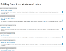 Tablet Screenshot of buildingcommitee.blogspot.com