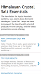 Mobile Screenshot of himalayancrystalsaltessentials.blogspot.com