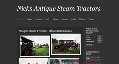 Desktop Screenshot of antiquesteamtractors.blogspot.com