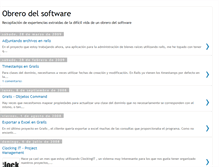 Tablet Screenshot of obrerodelsoftware.blogspot.com