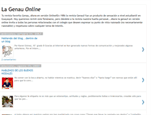 Tablet Screenshot of genauonline.blogspot.com
