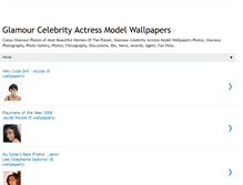 Tablet Screenshot of glamour-wallpapers.blogspot.com