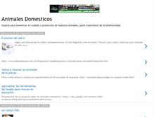 Tablet Screenshot of animalesdo.blogspot.com