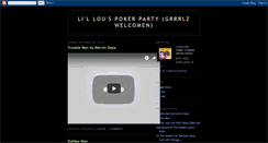 Desktop Screenshot of lilllouspokerparty.blogspot.com