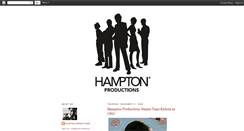 Desktop Screenshot of hamptonproductions.blogspot.com