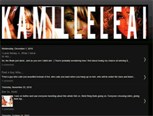 Tablet Screenshot of kamilleleai.blogspot.com