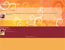 Tablet Screenshot of indahnya-hidup-ini-jika.blogspot.com