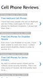 Mobile Screenshot of cell-phonereviews.blogspot.com