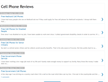 Tablet Screenshot of cell-phonereviews.blogspot.com