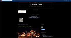 Desktop Screenshot of koinoniaphotoblog.blogspot.com