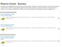 Tablet Screenshot of phoenixcentralbusiness.blogspot.com