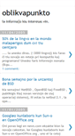 Mobile Screenshot of oblikvapunkto.blogspot.com