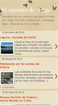 Mobile Screenshot of caminandocon-migo.blogspot.com