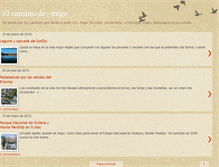 Tablet Screenshot of caminandocon-migo.blogspot.com