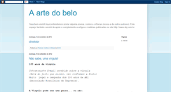Desktop Screenshot of aartedobelo.blogspot.com
