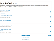 Tablet Screenshot of best-nba-wallpaper.blogspot.com