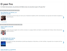 Tablet Screenshot of elpasefino.blogspot.com